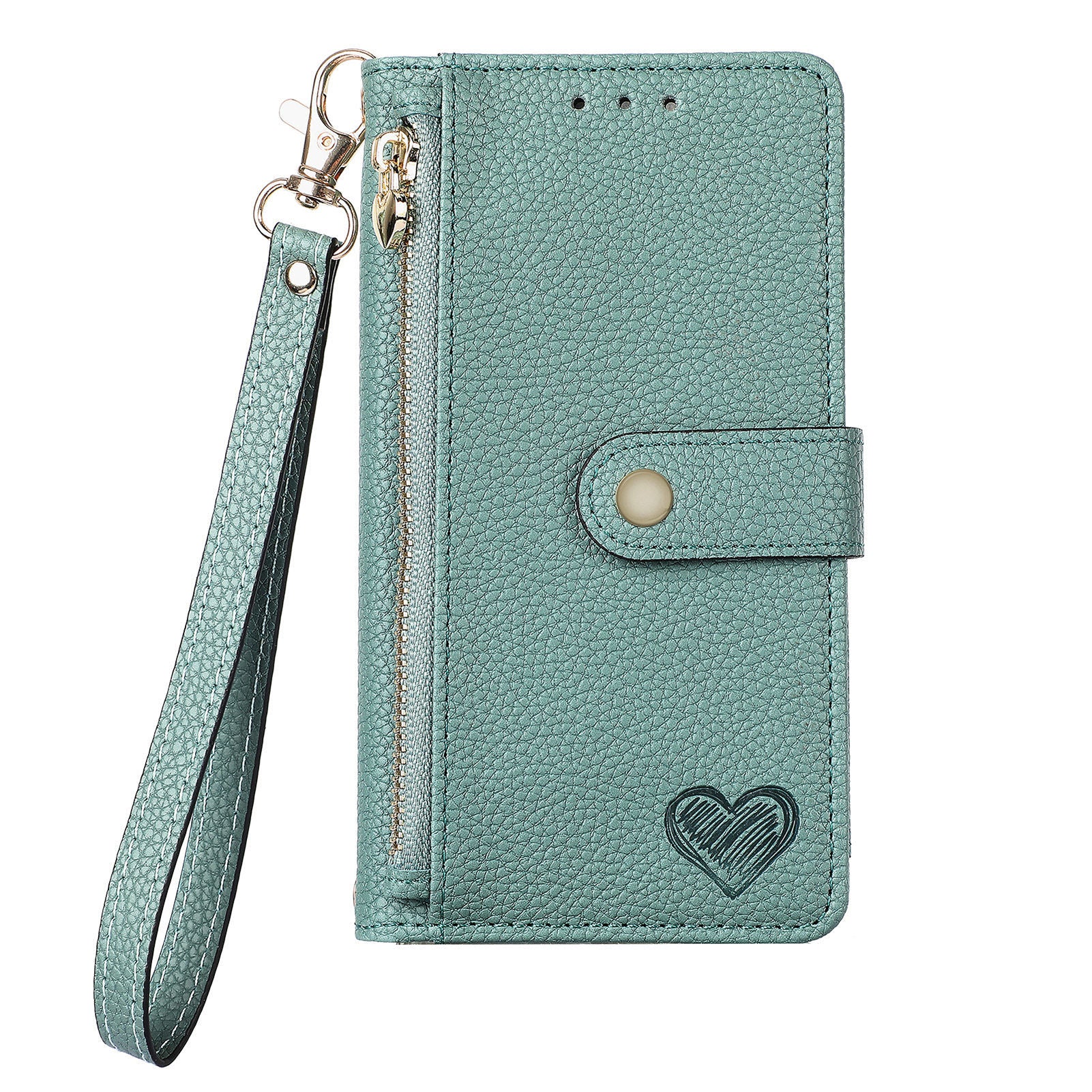 Original design heart crossbody wallet ankaw phone case