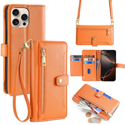Original design versatile leather wrist phone case wallet
