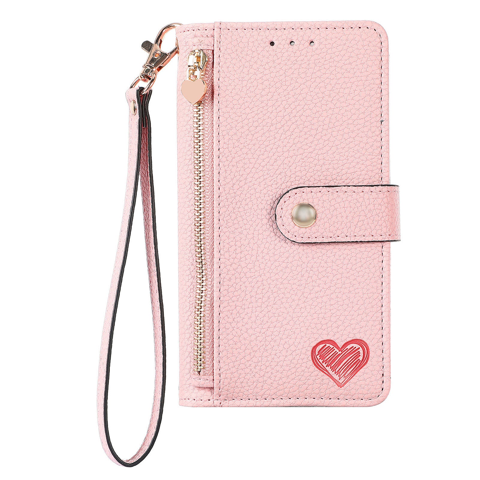 Original design heart crossbody wallet ankaw phone case