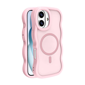 Ankaw skin-feeling wave-shaped anti-fall mobile phone case